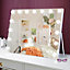 Hollywood Vanity Mirror with 14 Dimmable LED Bulbs,Touch Screen, Tabletop, SKU:MT005040H