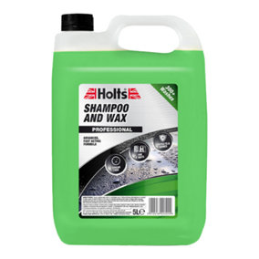 Holts Car Shampoo and Wax 5 Litre