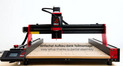 HOLZMANN CTF45P CNC Table Router 460 x 460mm Work Area - 80W Spindle 240V