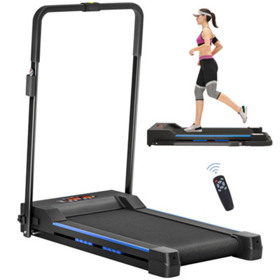 HOMCOM 1-6 km/h Folding Motorised Treadmill Walking w