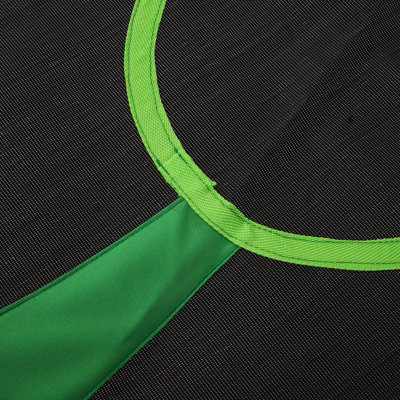 HOMCOM 100cm Giant Nest Web Rope Hanging Tree Swing Seat Round Backyard