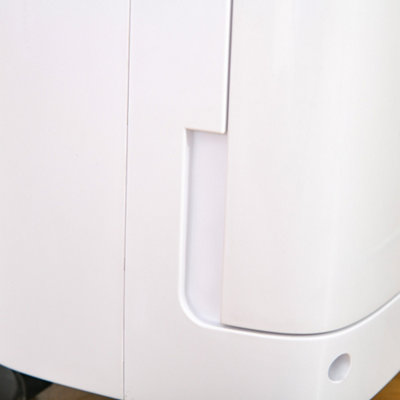 HOMCOM 12L/Day 2500ml Dehumidifier for Home with 24H Timer and 2 Speed Modes - 8