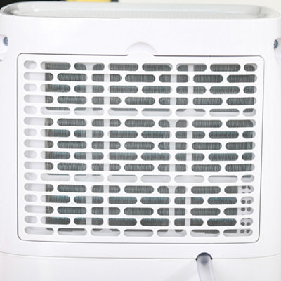 HOMCOM 12L/Day 2500ml Dehumidifier for Home with 24H Timer and 2 Speed Modes - 9