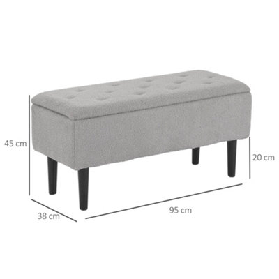 Ottoman toy box deals