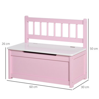 Toy store organizer bench