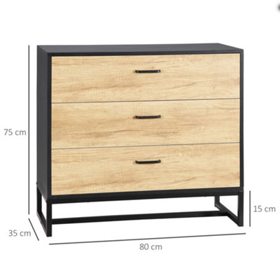 Hillman 3 on sale drawer dresser