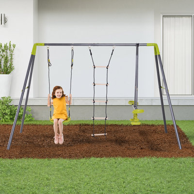 Swing set for 3 year clearance old