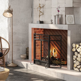 Metal Fireplace accessories | Fires, stoves u0026 electric heating | Bu0026Q