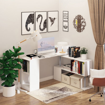 Corner desk storage unit sale