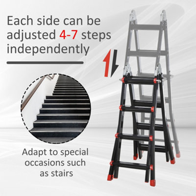 4m deals telescopic ladder