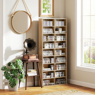 noble　CDセット HOMCOM 640 CD Storage Unit 360 DVD Storage Tower w/ 18