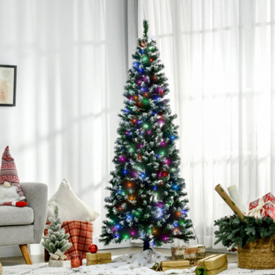 Slim artificial on sale christmas tree