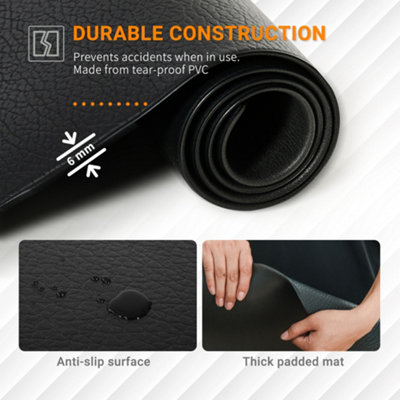 Hometrainer mat - Vloerbeschermmat - 100 x 70 x 0,5 cm