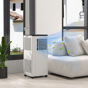 HOMCOM 7,000 BTU Portable Air Conditioner with App Control, Sleep Mode