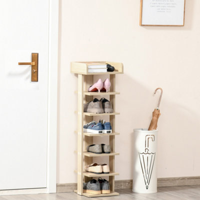 How to Build A Wooden Vertical Shoe Rack