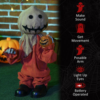 DECYOOL 12-Pack Halloween Paper Lanterns - 3D Hanging Pumpkin, Ghost, Witch & Skeleton Lanterns For Indoor/Outdoor Party Decor, 8 Inch Diameter