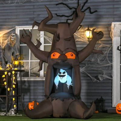 Outlets 8 Ft. Spooky Ghost Tree Halloween Inflatable Decoration