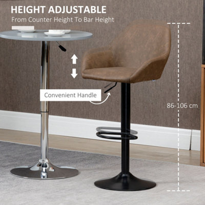 Swivel bar stools & counter deals height