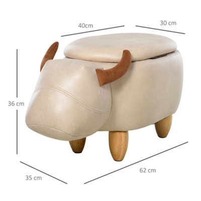 Animal storage store footstool
