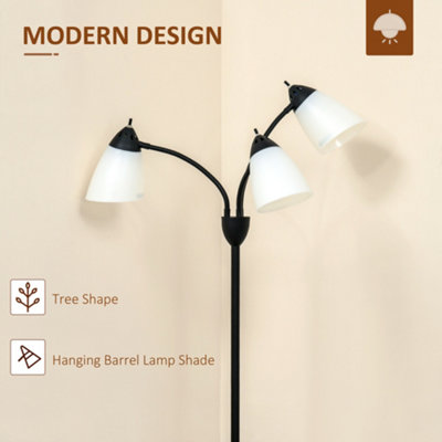 Mainstays floor lamp with deals mdf table