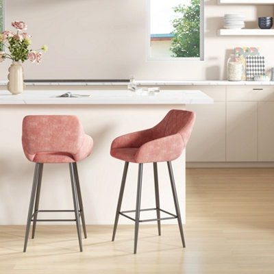 Blush bar stools set of 2 sale