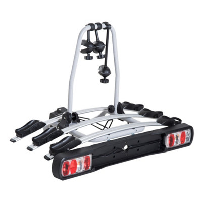 Tailgate mounted bike rack clearance