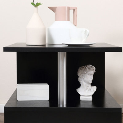 HOMCOM Coffee End Table Side TV Sofa Stand Living Room Office Furniture ...