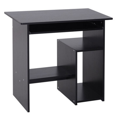 Compact desktop online computer table