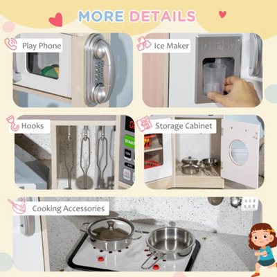 Silver kitchen set for kids online