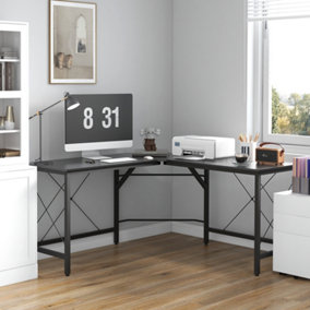 Clearance l deals shaped desk