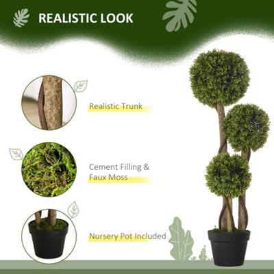 Fake 2024 decorative trees