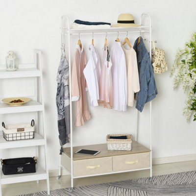 https://media.diy.com/is/image/KingfisherDigital/homcom-entrance-coat-rack-rail-clothes-stand-garment-storage-hanger-shelf-organiser-2-drawers~5056029815984_01c_MP?$MOB_PREV$&$width=768&$height=768