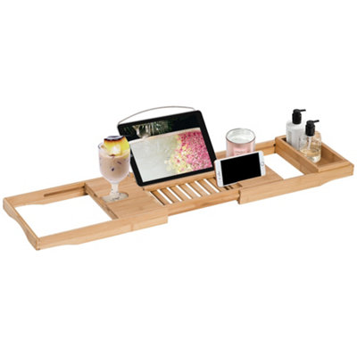 Vasca da bagno Caddy Tray Bamboo Spa vasca da bagn... - Grandado