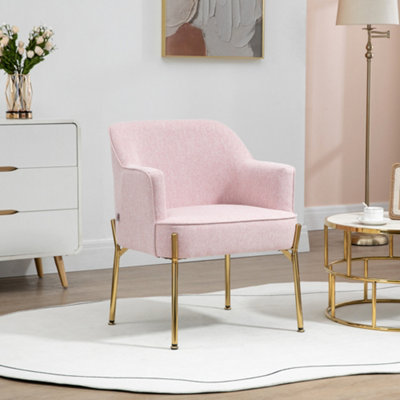 Pink discount bedroom armchair