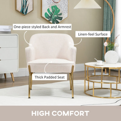 White best sale bedroom armchair