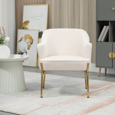 Modern gold deals accent chair