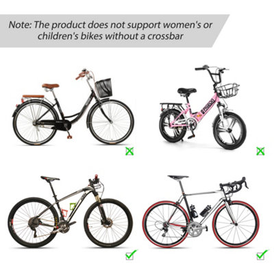 Womens bike sale on bike rack