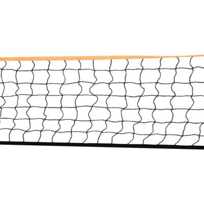 HOMCOM Foldable Badminton Net Set w/ 2 Pairs of Rackets 2 Nylon Shuttlecocks