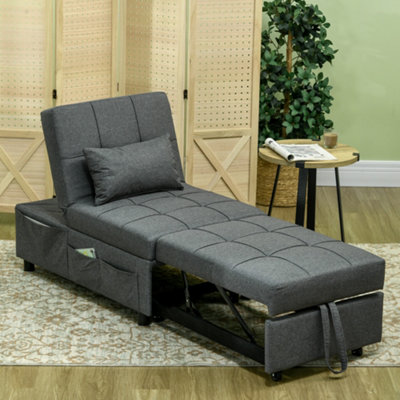 Sleeper chair deals and ottoman