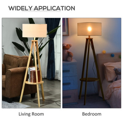 Floor standing best sale bedside lamps