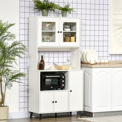 White deals freestanding cabinet