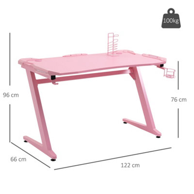Cheap deals pink desk