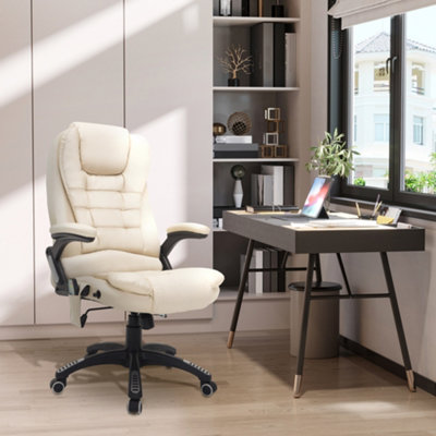 White massage on sale office chair