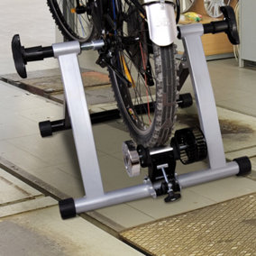 HOMCOM Indoor Bicycle Bike Trainer Suitable for  26"-28"/ 700C Road Bike Tyres
