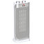HOMCOM Indoor Space Heater Oscillating Ceramic Heater w/ 3 Modes, White