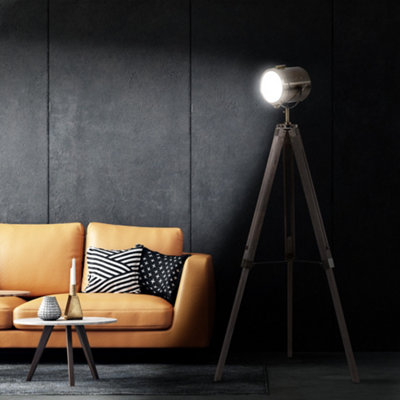 Rose gold best sale tripod floor lamp