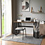 HOMCOM Industrial Writing Desk Laptop Table Home Office Study Workstation