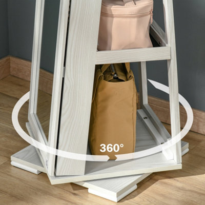 360 rotating deals jewelry armoire