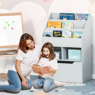 Childrens on sale white bookshelf