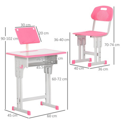 Student chair table deals set